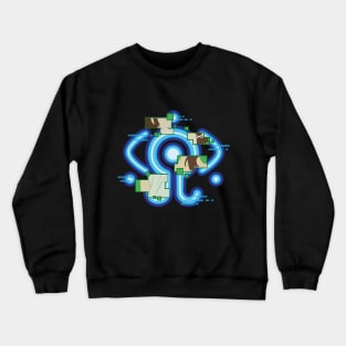 Wired Lain Crewneck Sweatshirt